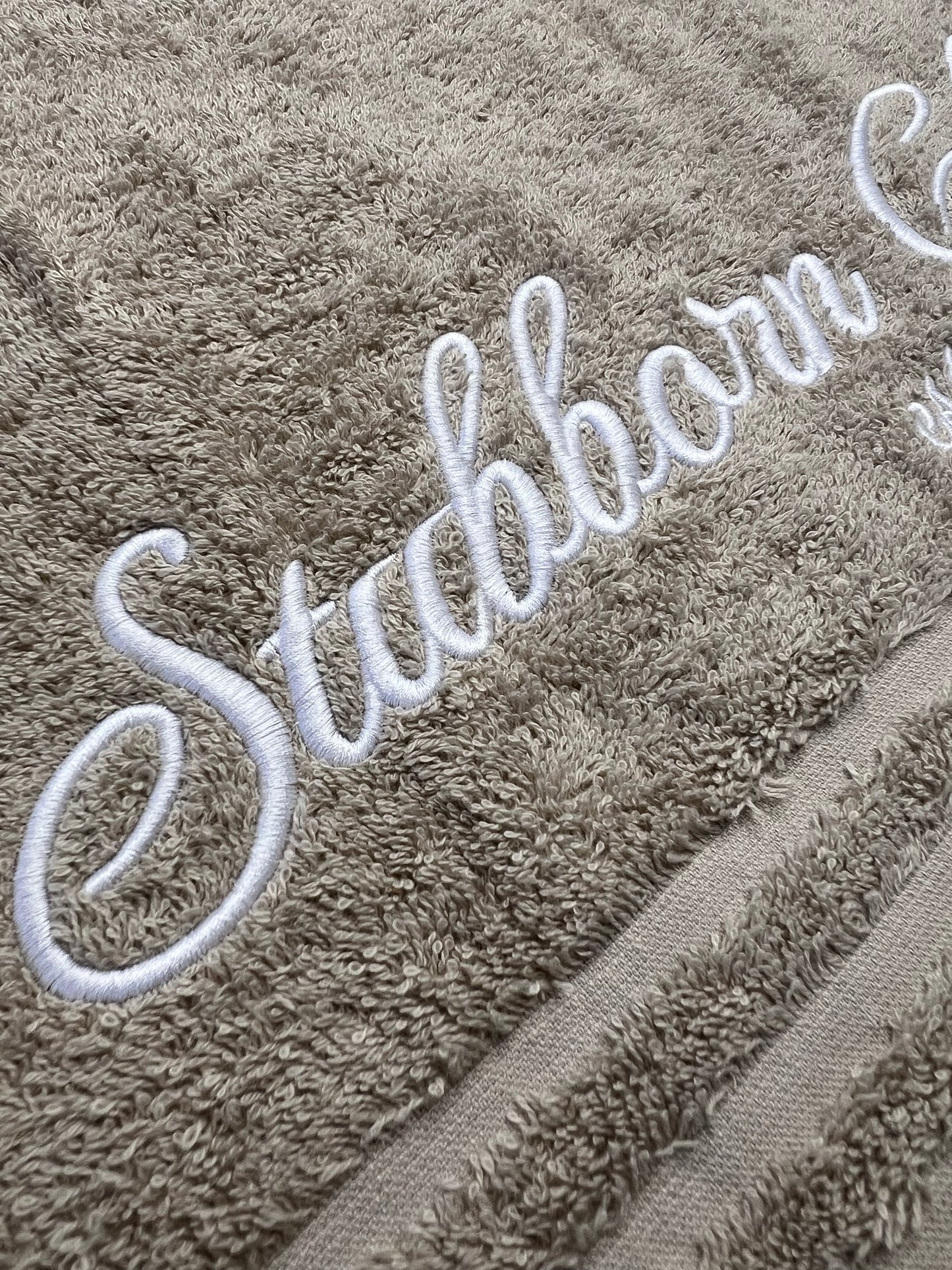 BEIGE BEACH TOWELS
