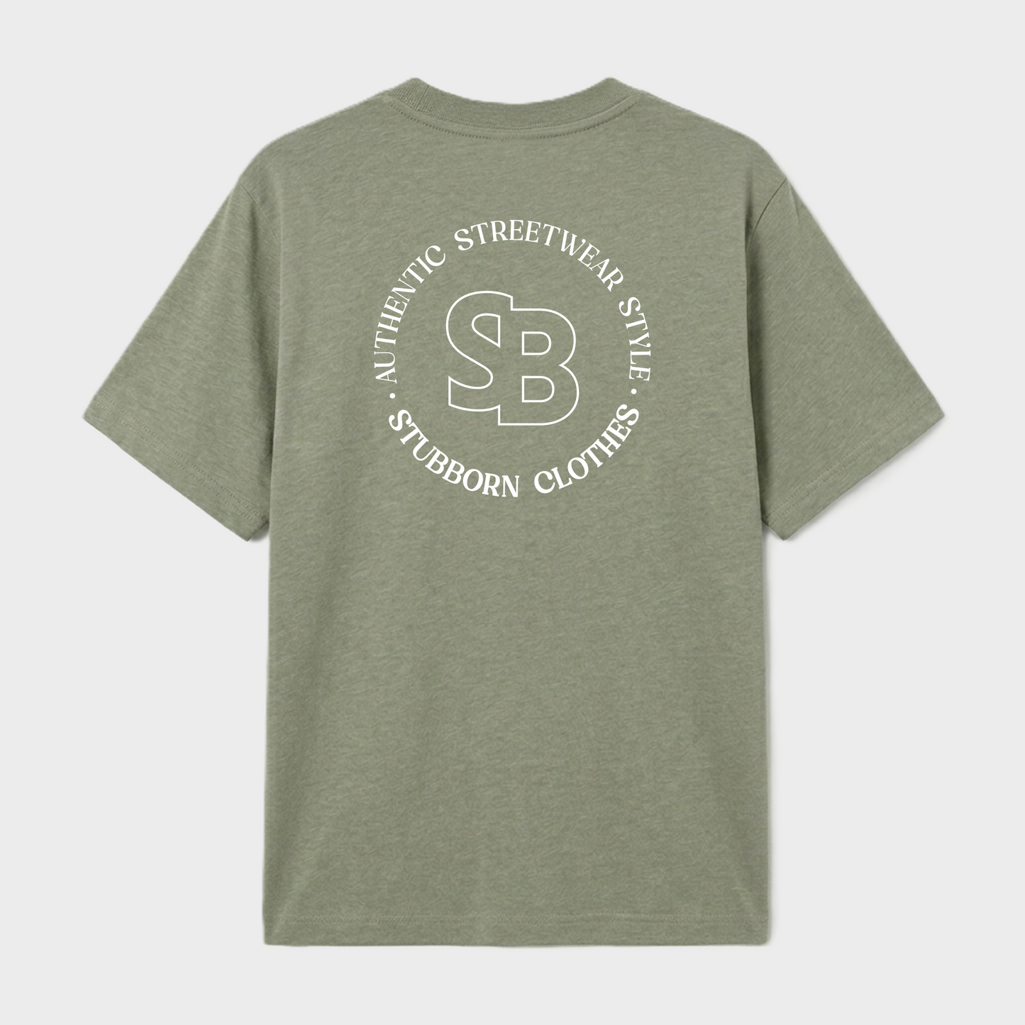 THE OLIVE SB MONOGRAM TEE
