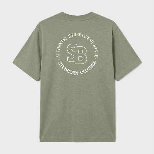 THE OLIVE SB MONOGRAM TEE
