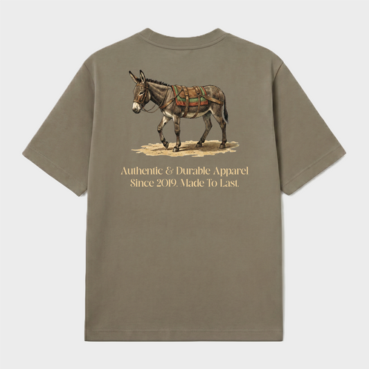 THE TAUPE HERITAGE MASCOT TEE