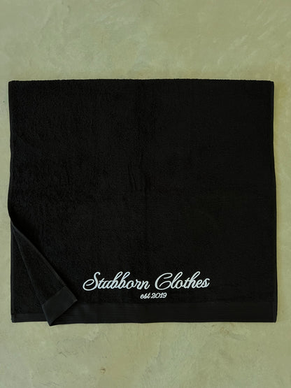 BLACK BEACH TOWELS