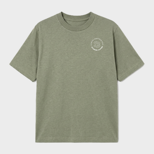 THE OLIVE SB MONOGRAM TEE