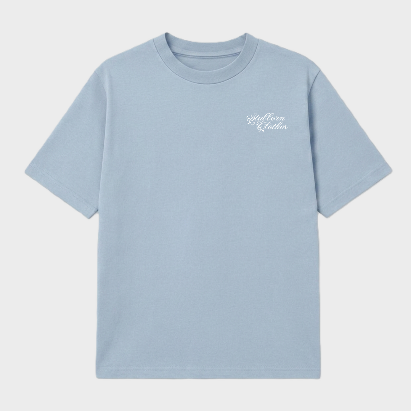 THE BABY BLUE IVY SCRIPT TEE